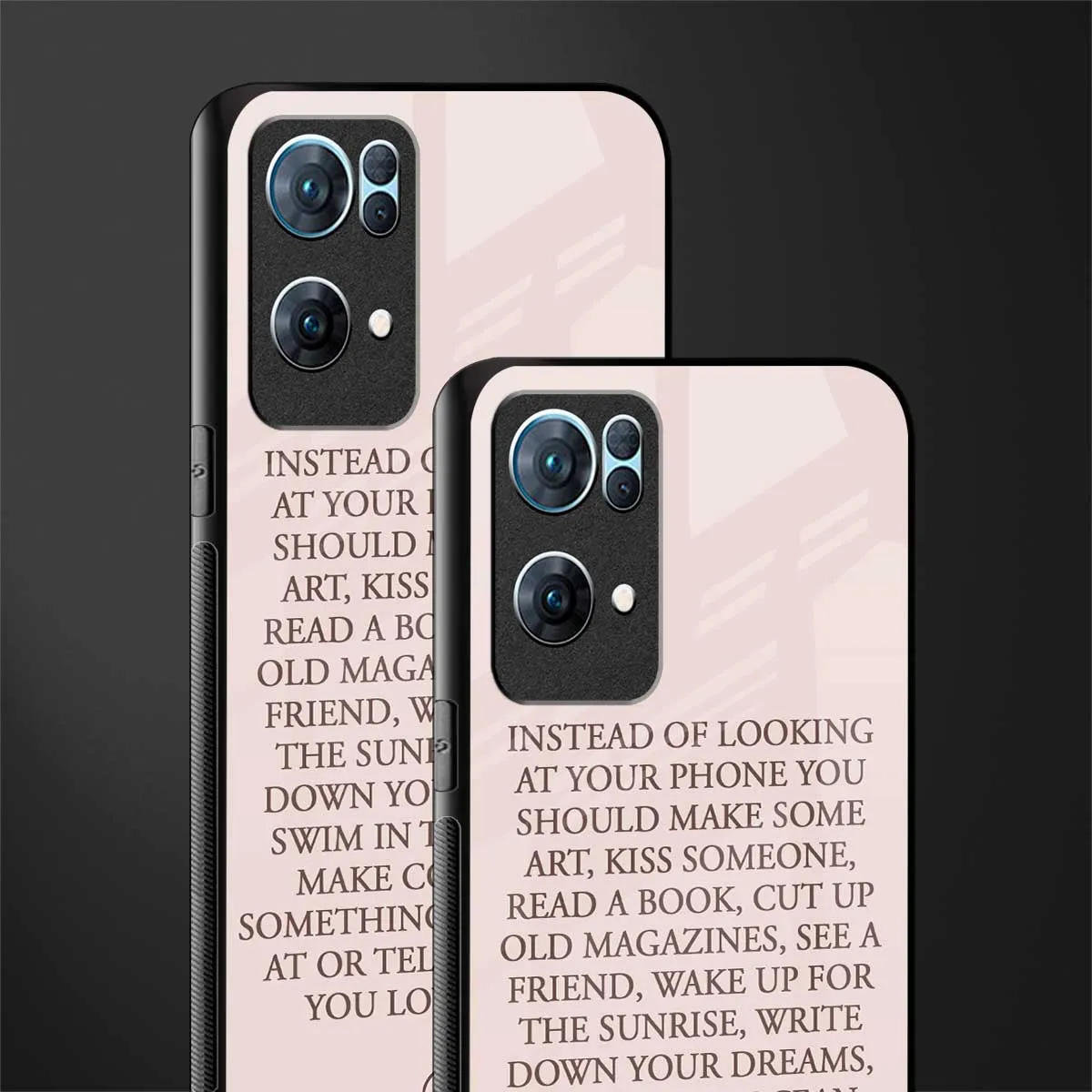 11 Things To Do Phone Case for Oppo Reno7 Pro 5G | Glass Case