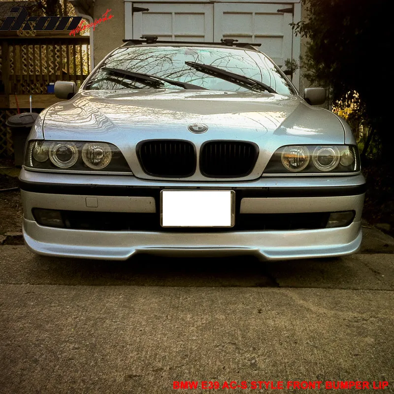 1997-2000 BMW E39 5 Series Unpainted A Style Front Bumper Lip PU