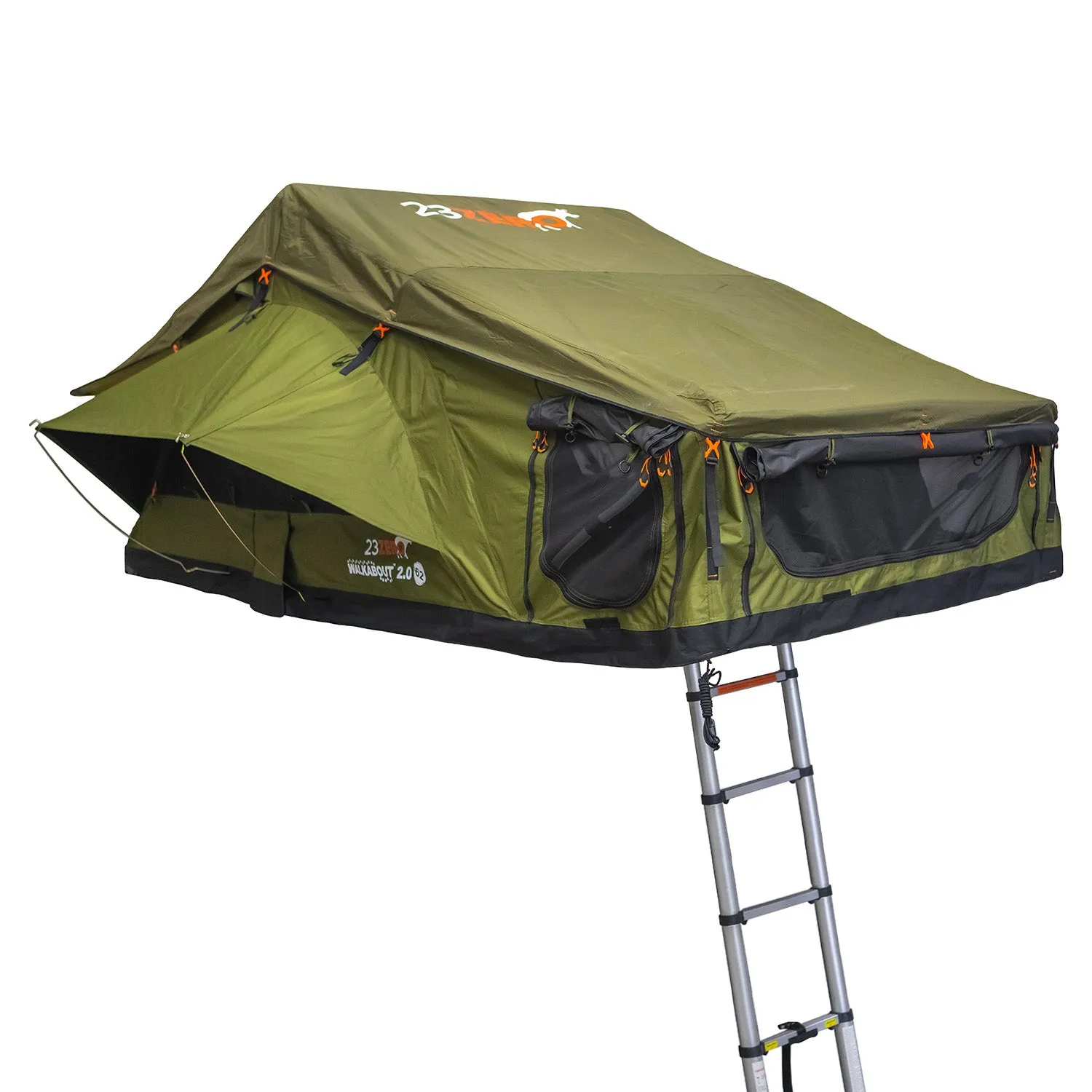 23ZERO Walkabout 62 2.0 Roof Top Tent Soft Shell – Queen Size Bed