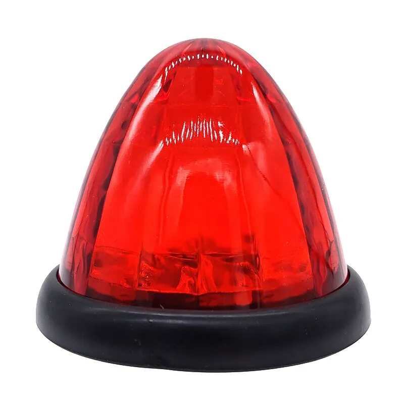 24V 16LED Car Emergency Alarm light conical Tail Turn Signal Light Lamp Warning Tailight Bulbs For RV truck clearance Light