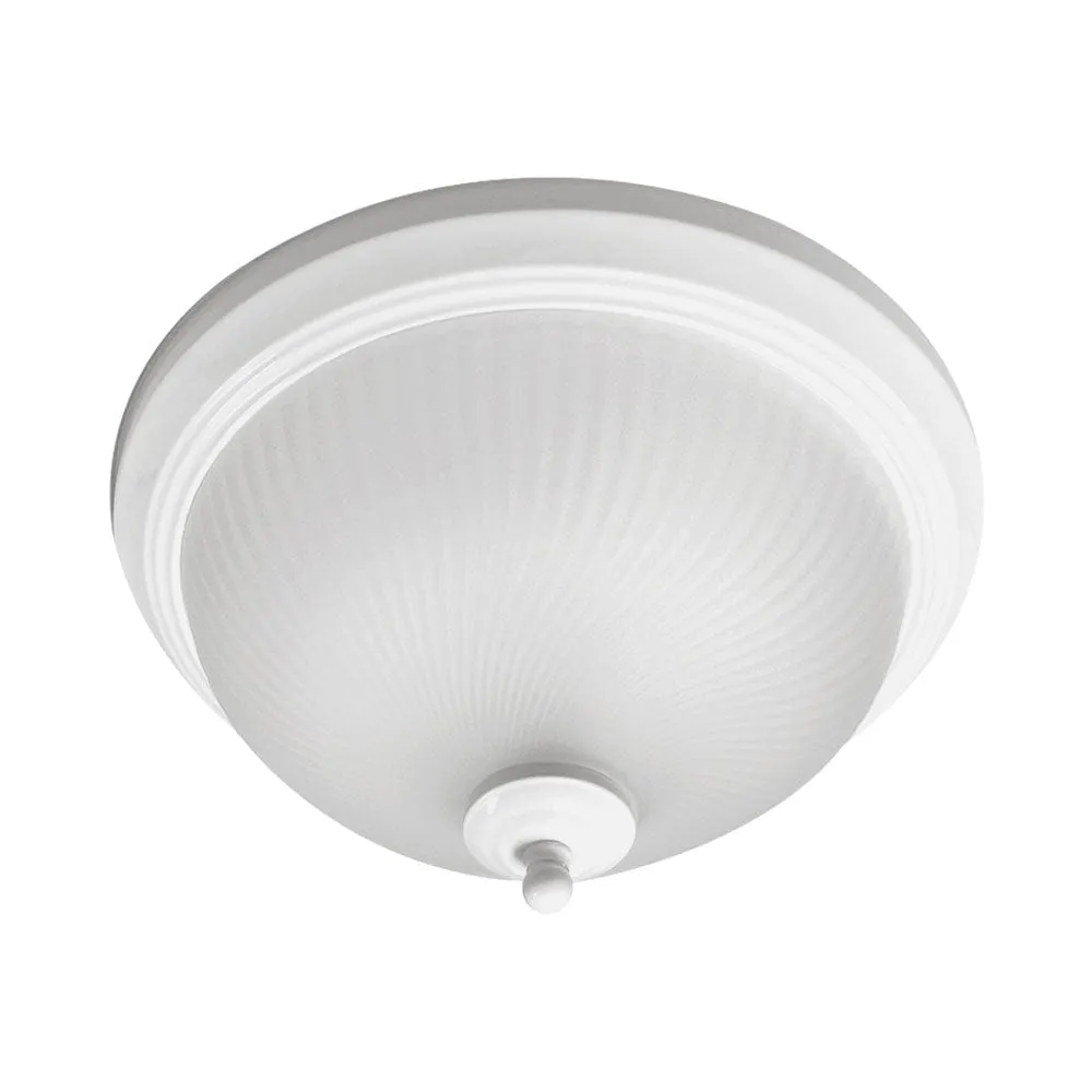 24W 13in. Round White Dimmable LED Ceiling Light - 180 Degrees Beam - 120V Direct Wiring - 2,200 Lm - 2700K Soft White