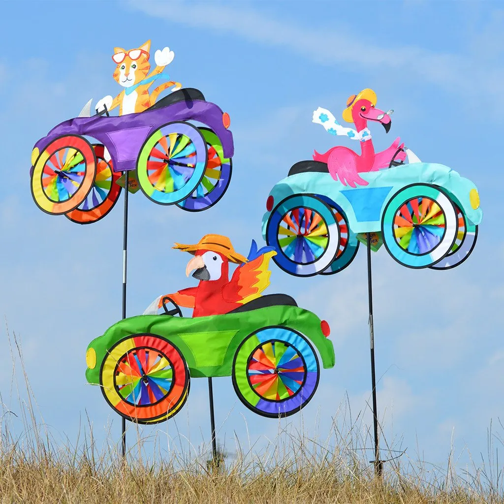 25 in. Car Spinner - Flamingo