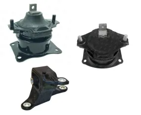 3pc Front & Rear Engine Mounts for 10-13 Acura ZDX 50830STKA02 50810STXA02