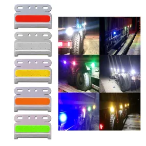 4pcs Auto Car COB Truck Sidelight 24V LED Lamp For Truck Turning Side Lights Signal Decoration Lamp DC24V Bulb For Car Lighting