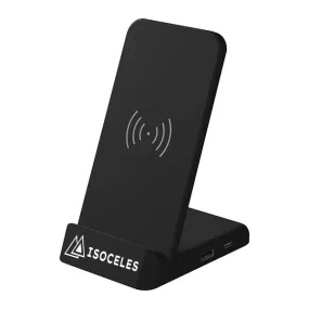 5W Wireless Charging Station With Light-Up Logo (Q819822)