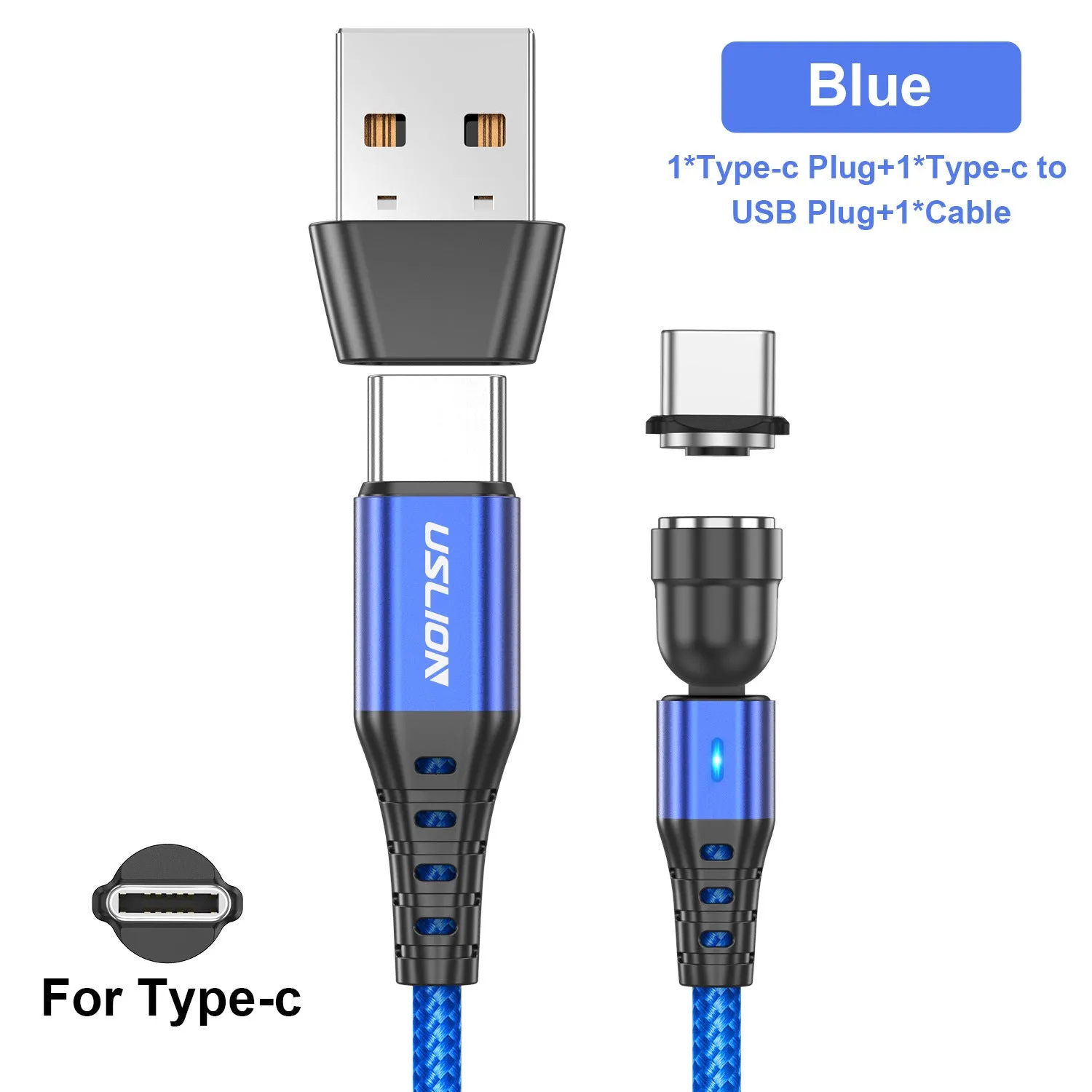 6-in-1 Fast Charging Magnetic Data Cable