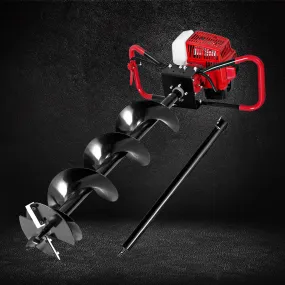 92CC Pro-Series Post Hole Digger with 200mm Auger by Giantz