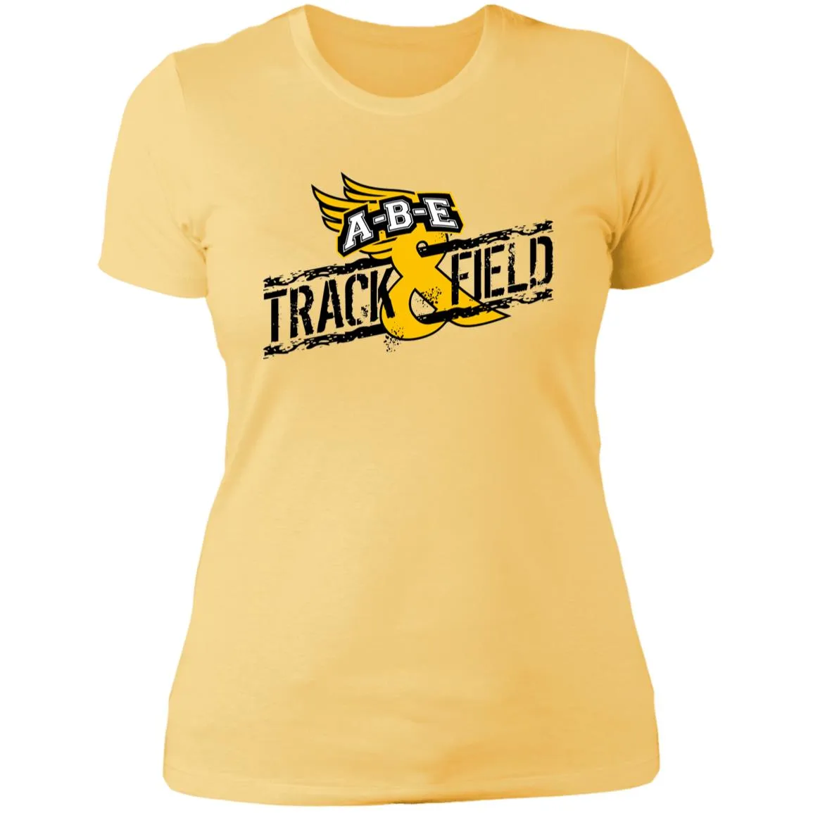 A-B-E Track & Field - Ladies' Boyfriend T-Shirt