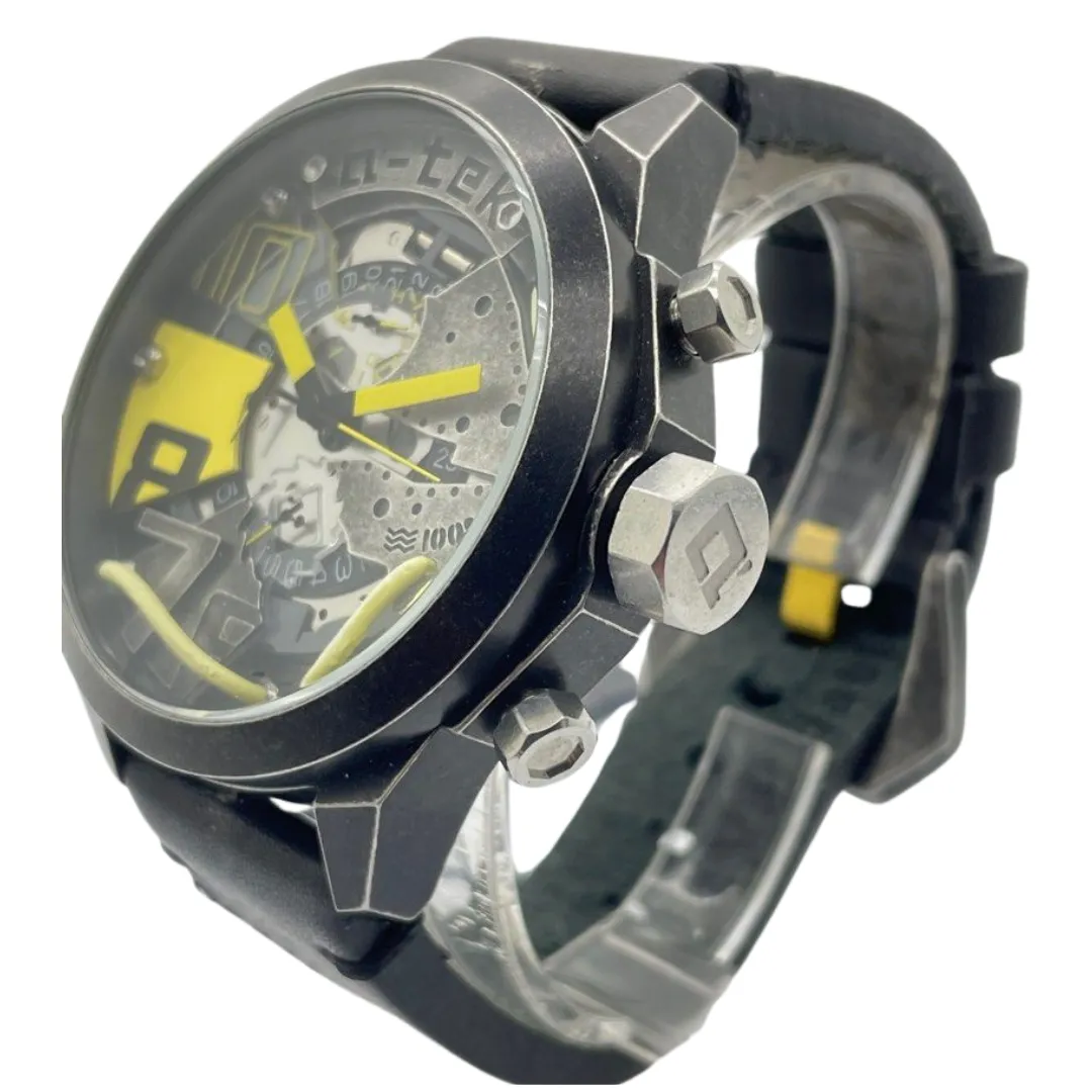 A-Tek A1403L 48mm Quartz Chronograph Watch