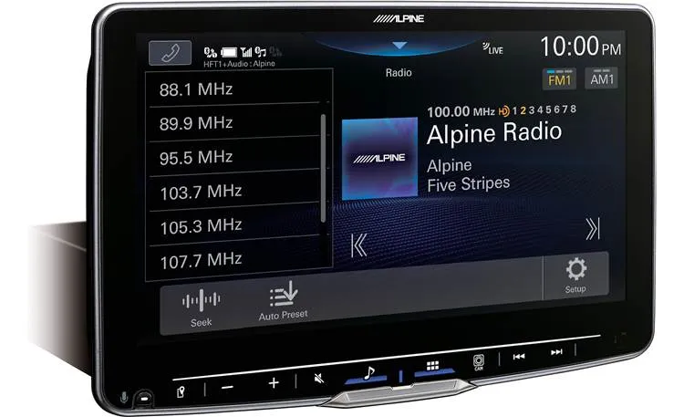 Alpine ILX-F509 Halo9 Digital Multimedia Receiver with 9-inch HD Display and Hi-Res Audio Playback