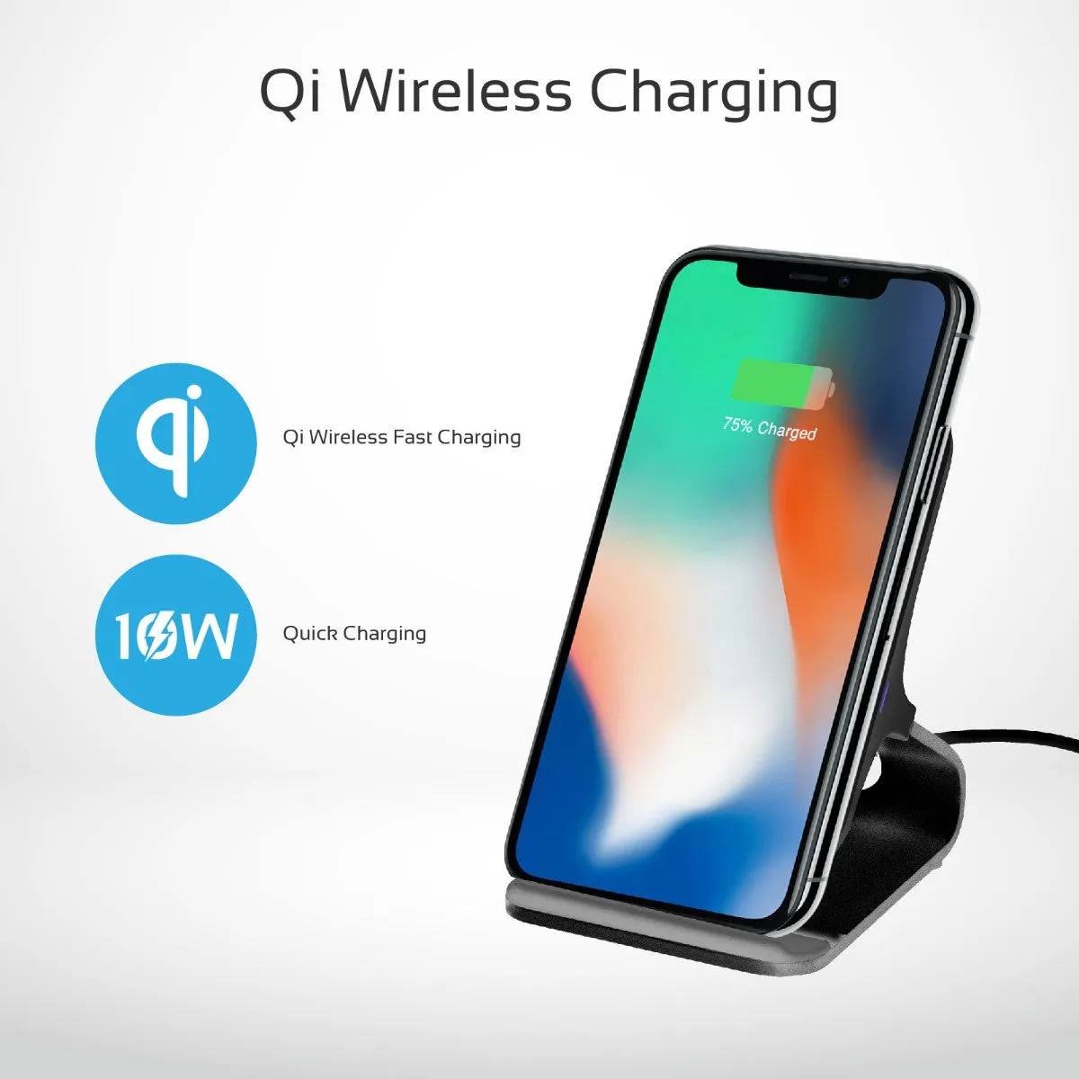 Aluminium Crafted Ultra-Fast Wireless Charging Stand