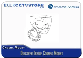 American Dynamics ADCBMCRNR - Discover Inside Corner Mount - Black