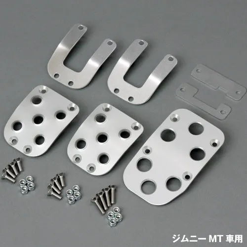 APIO Aluminium Pedal Set for Suzuki Jimny (1998 ) - Manual Transmission