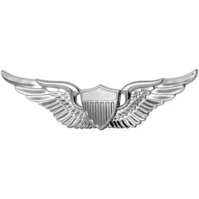 Army Aviator Metal Auto Emblem