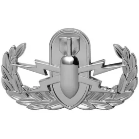 Army EOD (Explosive Ordinance Disposal) Metal Auto Emblem