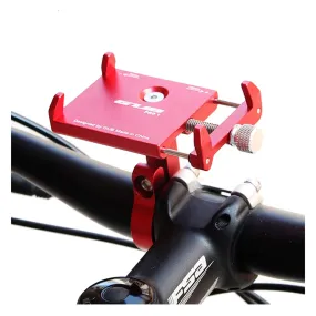 AT759 GUB PRO1 Universal aluminum bike handlebar mount - Red