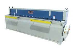 Baileigh Industrial - 220V 3Phase Hydraulic Powered Shear. 120" Length 10 Gauge Mild Steel Capacity