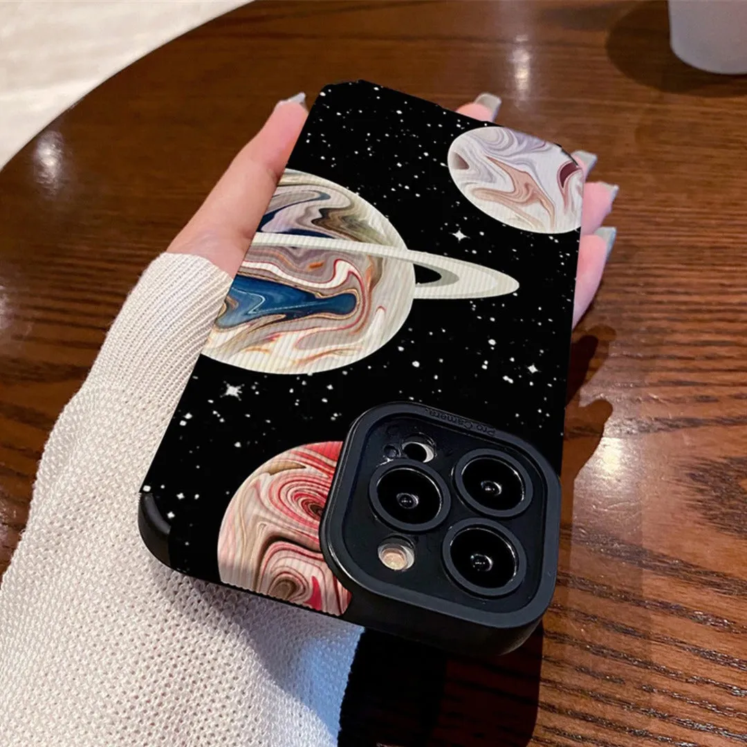 Beautiful Planet Moon Print Case