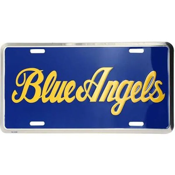 Blue Angels License Plate