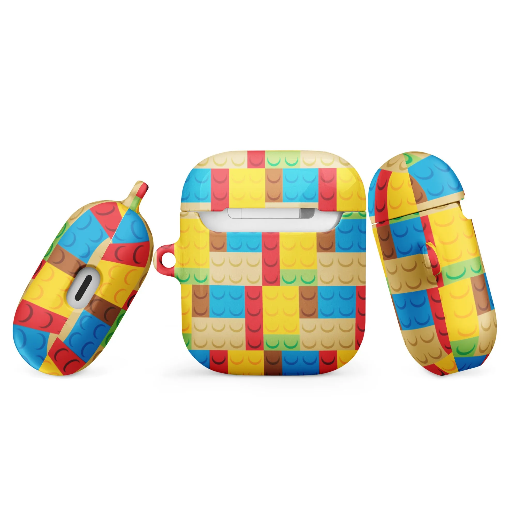 Building Bricks Pattern Blocks Case for AirPods®