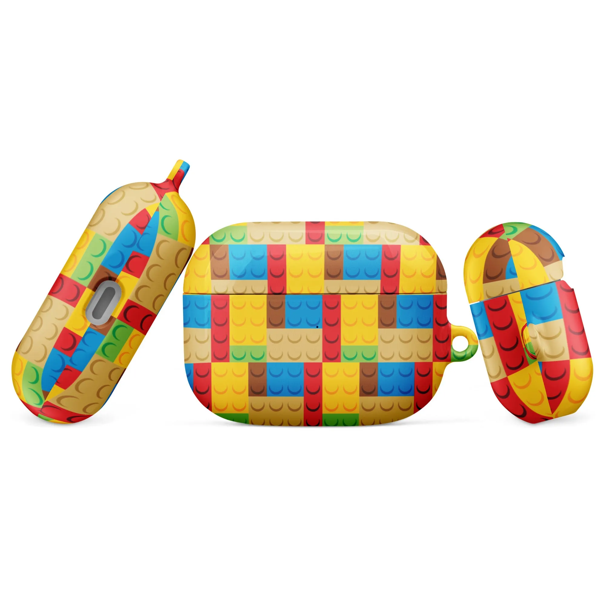 Building Bricks Pattern Blocks Case for AirPods®