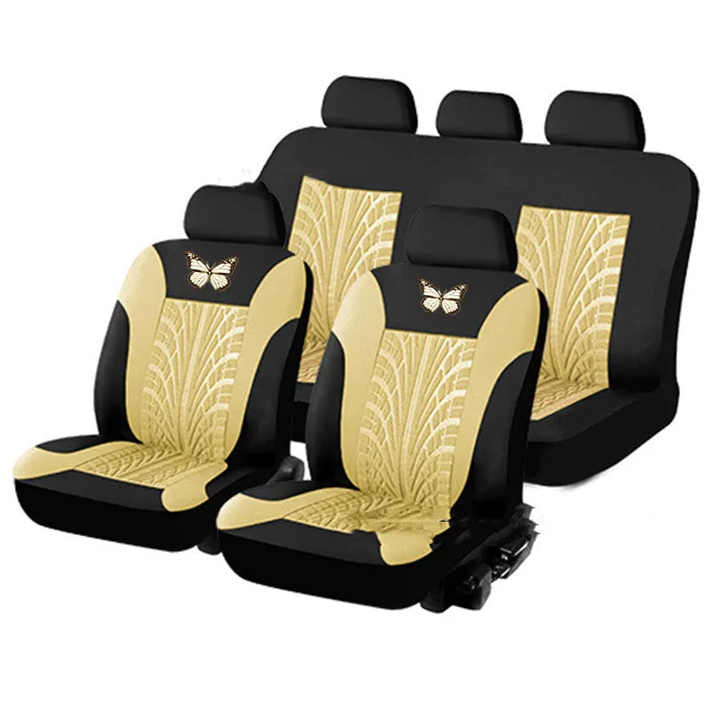 Butterfly Universal Auto Seat Cover Cloth Anti-Dust Wear-Resistant Washable Anti-Fading Seat Cover Cloth