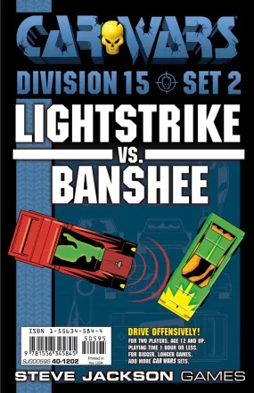 Car Wars Division 15 Set 2 - Lightstrike vs. Banshee