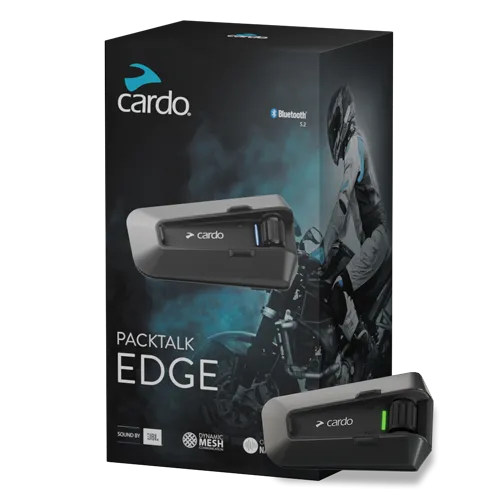 Cardo Packtalk Edge 2nd Gen DMC Intercom with Sound by JBL