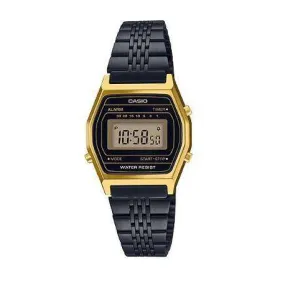 Casio LA690WGB-1DF Black Stainless Watch for Women