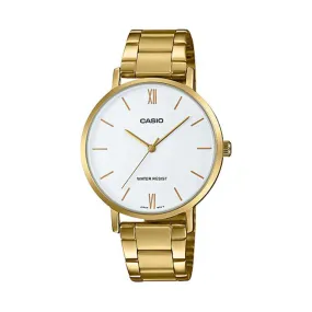 Casio LTP-VT01G-7B Gold Stainless Strap for Women