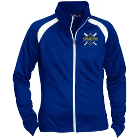 Chargers Softball - Ladies' Raglan Sleeve Warmup Jacket