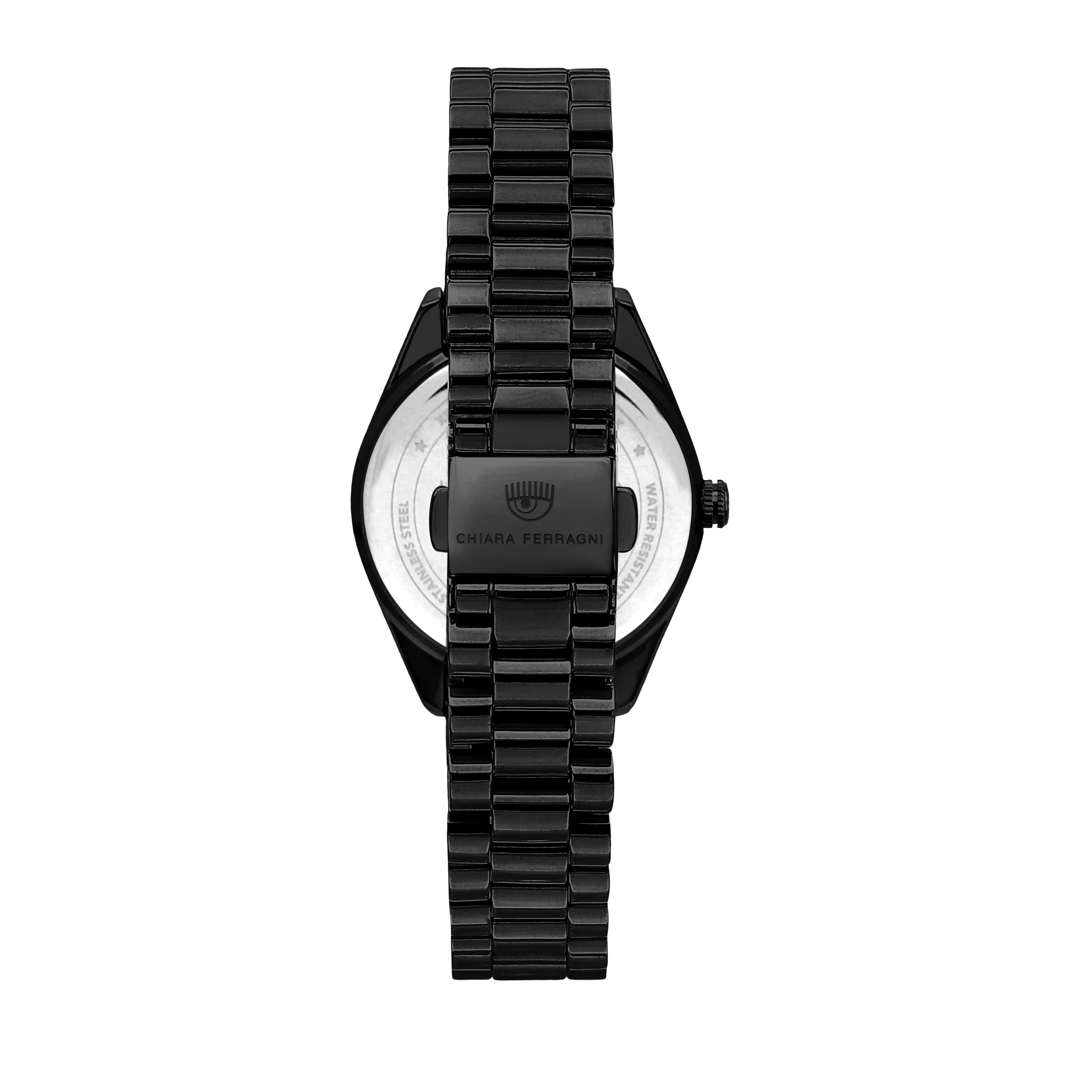 Chiara Ferragni Everyday Black Zircon 34mm Women’s Watch