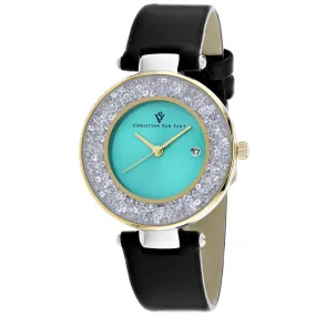 Christian Van Sant Women's Dazzle Blue Dial Watch - CV1225 by Balec Group