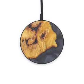 Circle Wood Resin Wireless Charger - Allyce (Pure Black, 600197)