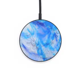 Circle Wood Resin Wireless Charger - Angela (Pattern, 695475)