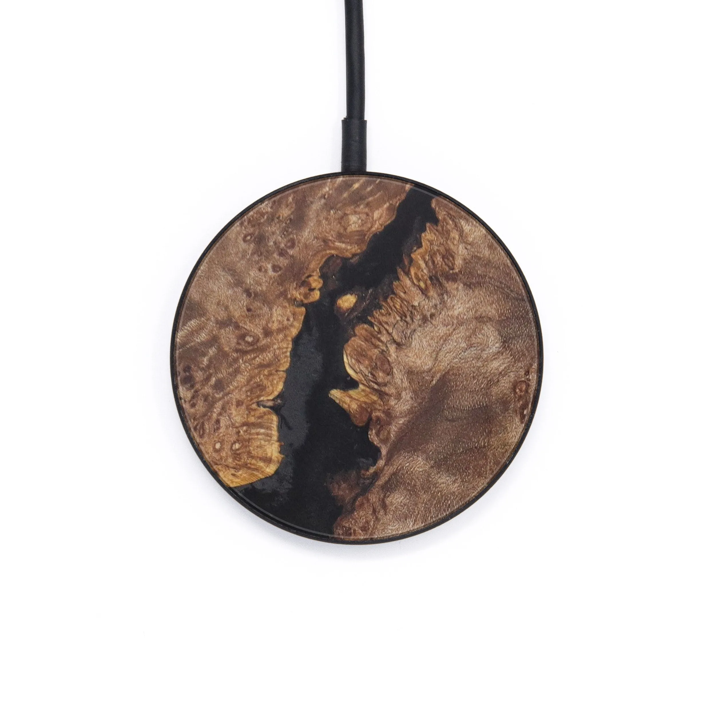 Circle Wood Resin Wireless Charger - Chuck (Artist Pick, 611860)