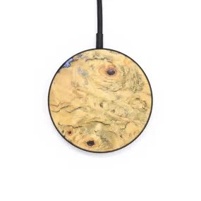 Circle Wood Resin Wireless Charger - Daisy (Wood Burl, 691822)