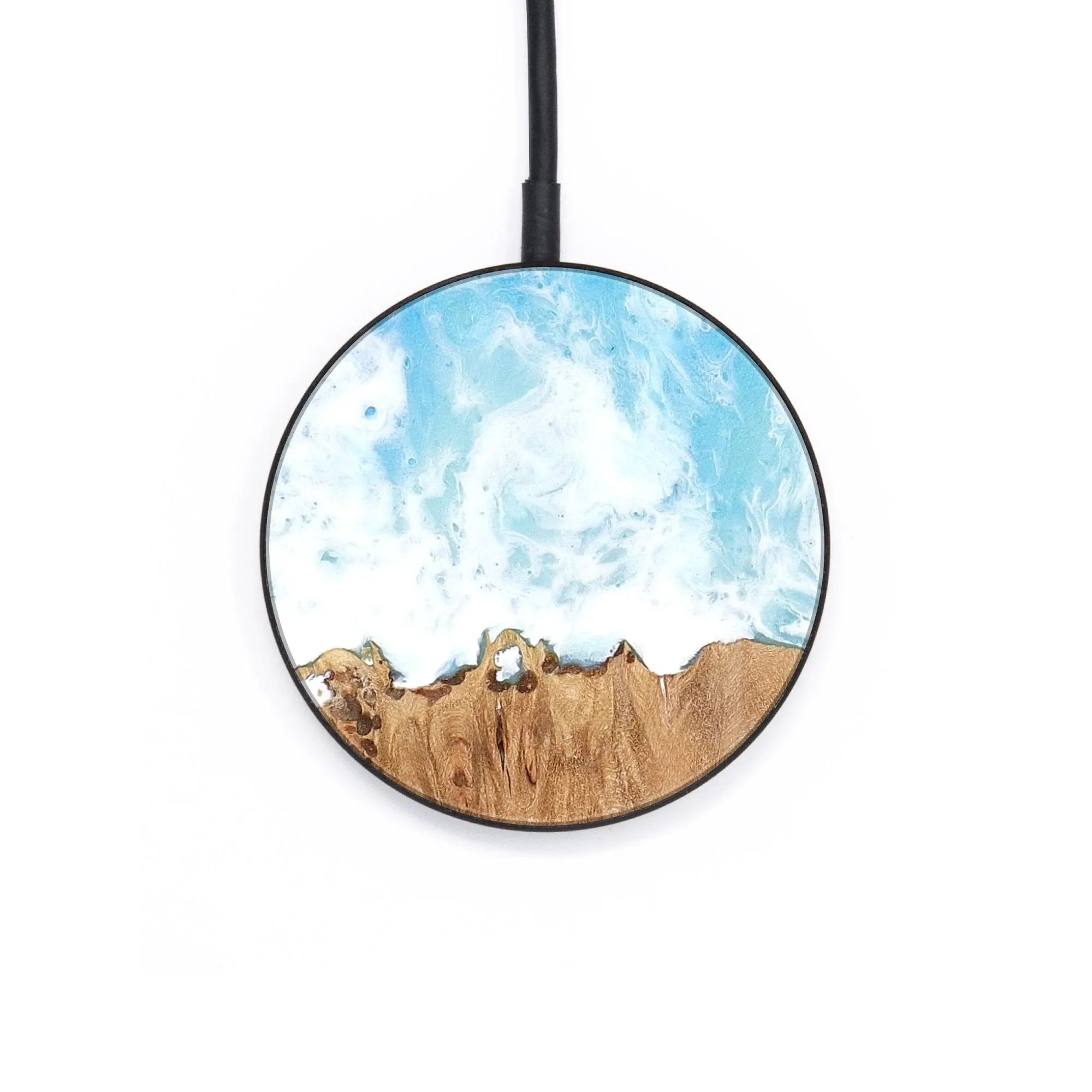 Circle Wood Wireless Charger - Andra (Coastal, 735866)