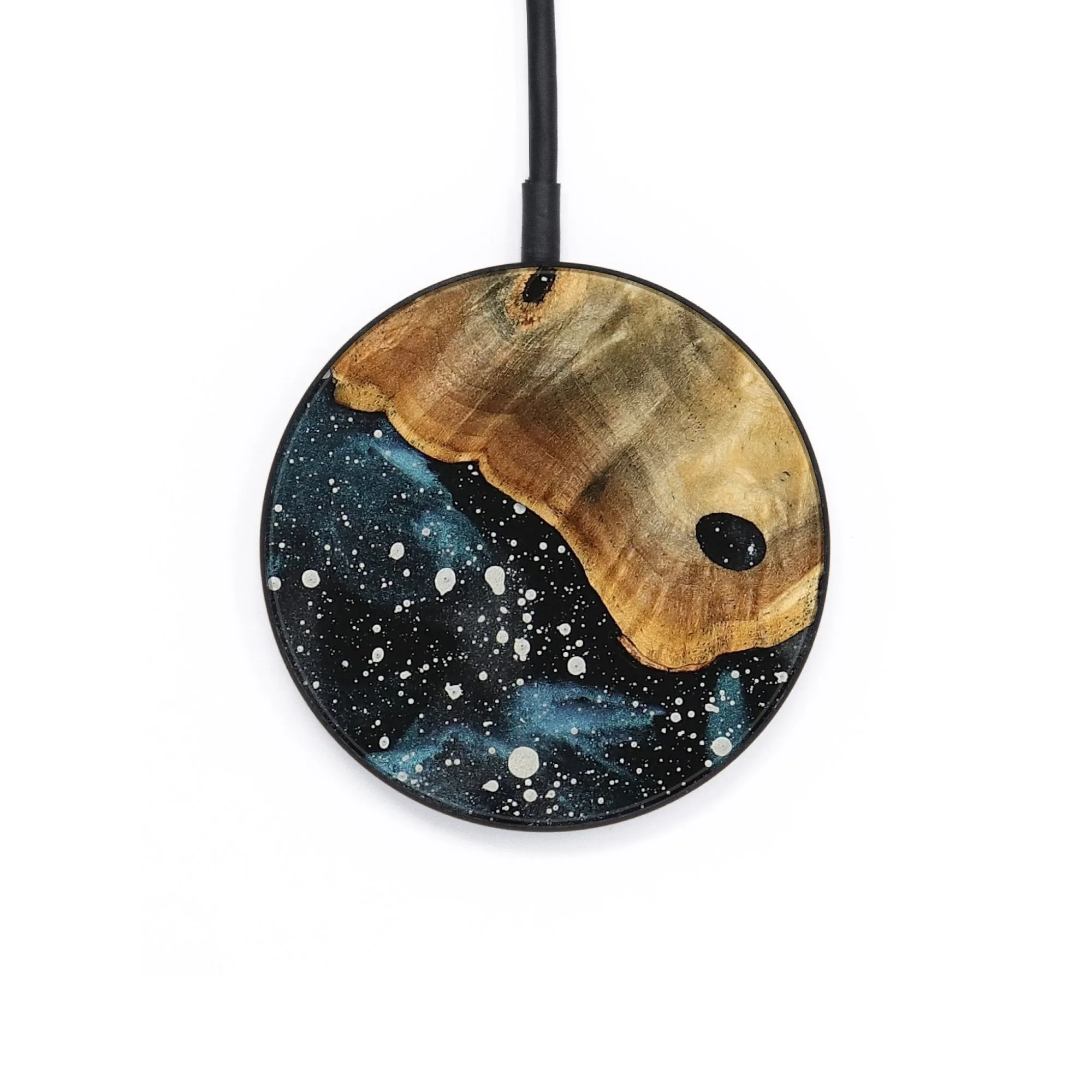 Circle Wood Wireless Charger - Pacific (Cosmos, 734158)