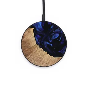 Circle Wood Wireless Charger - Sibby (Blue, 733561)