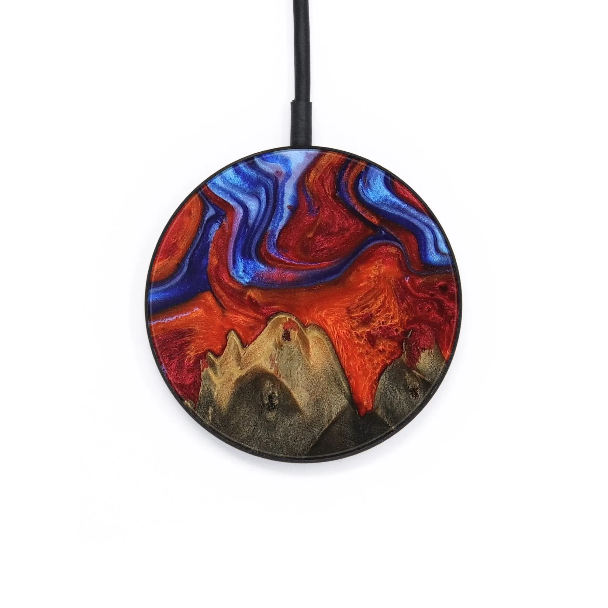 Circle Wood Wireless Charger - Wiesje (Fire & Ice, 736802)