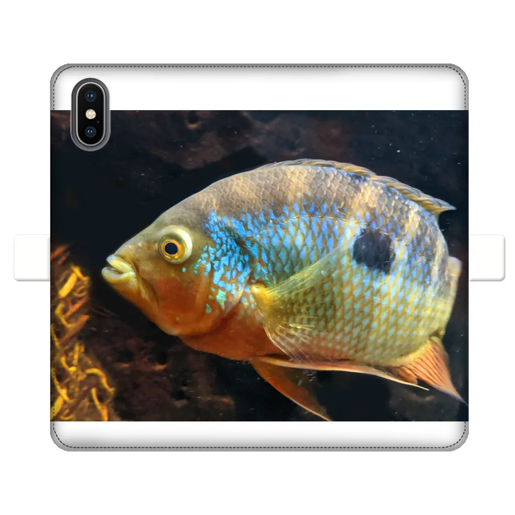 Colorful Fish Fully Printed Wallet Cases