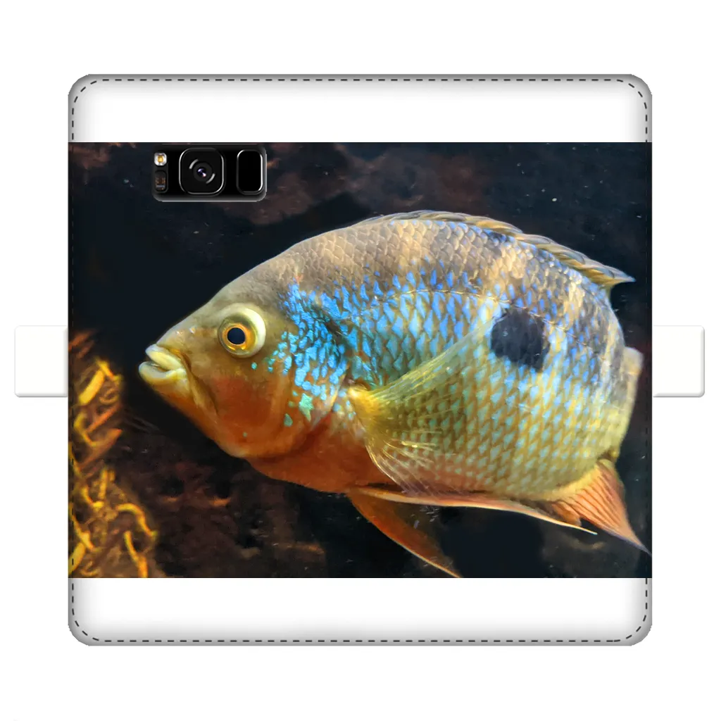 Colorful Fish Fully Printed Wallet Cases