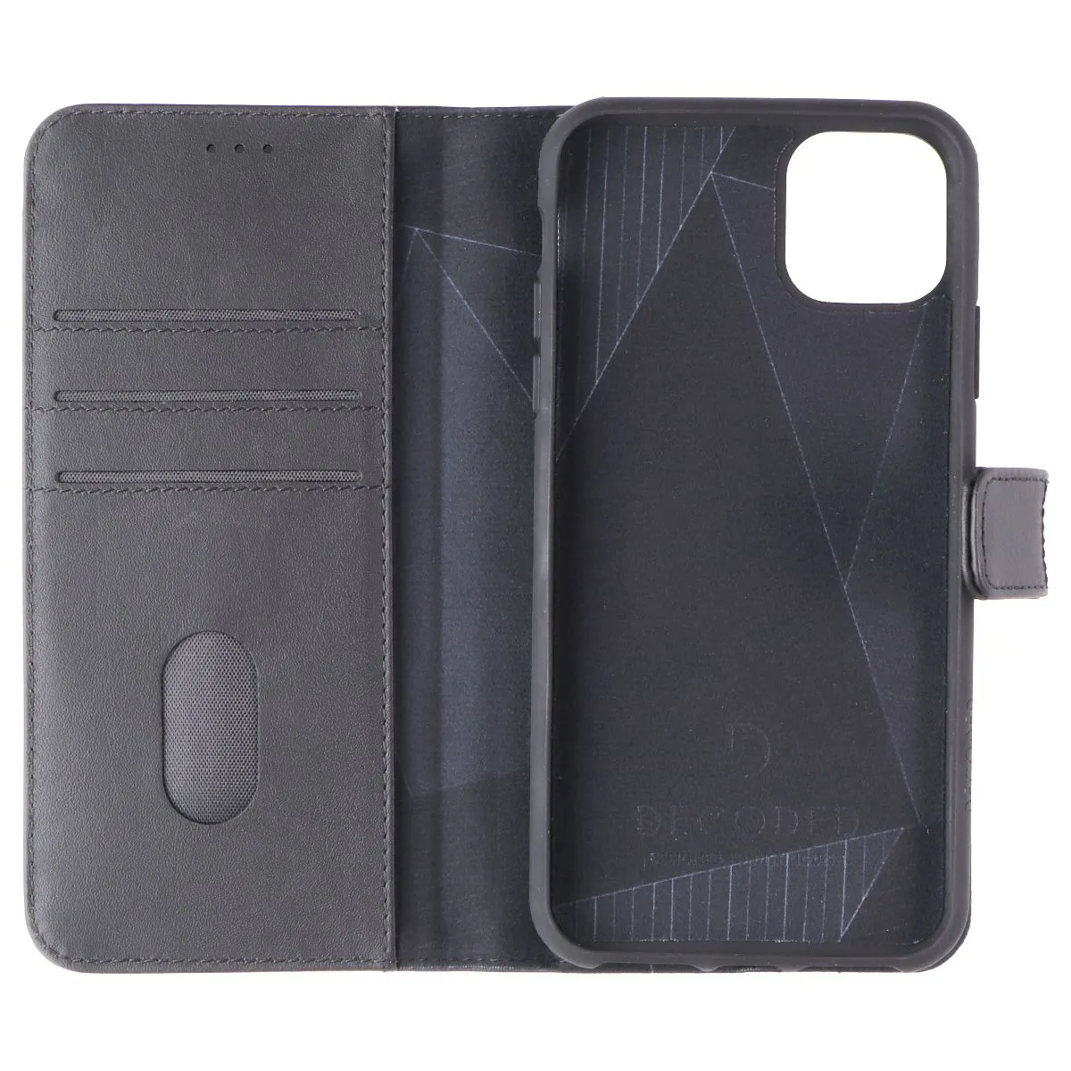 Decoded Detachable Wallet Case for Apple iPhone 11 Pro Max - Black