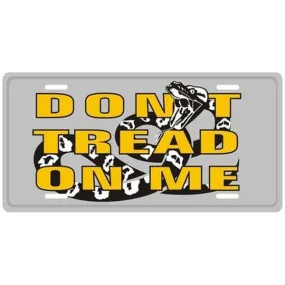 Don't Tread on Me License Plate