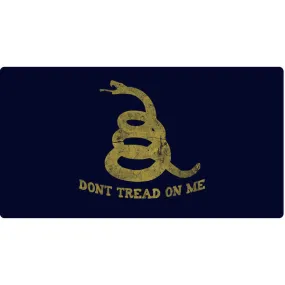 Don't Tread on Me Metal License Plate