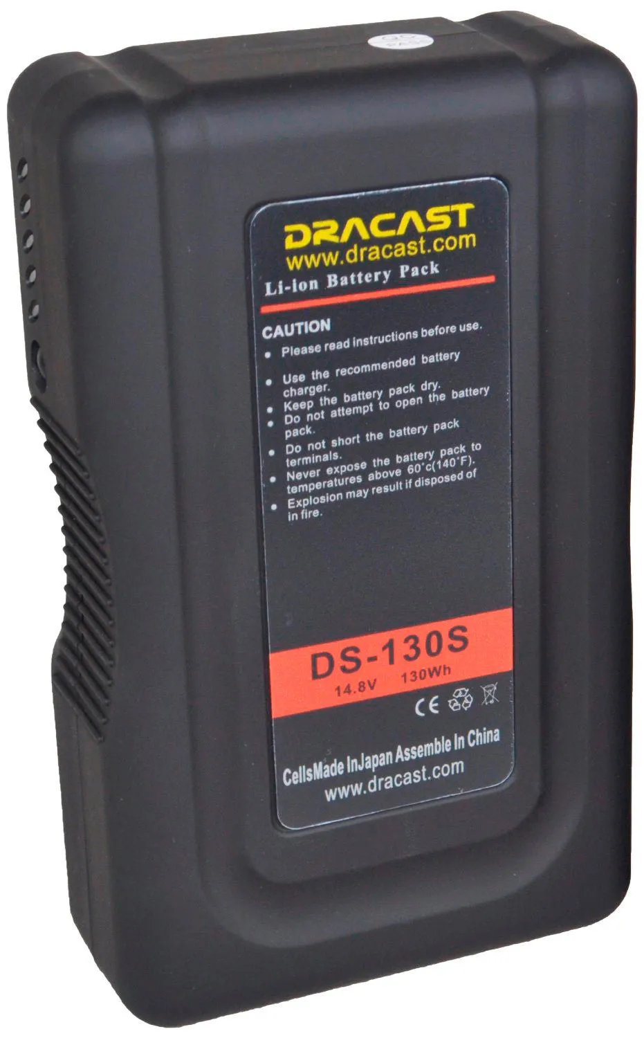 Dracast DR-130S 130S V-Mount Battery