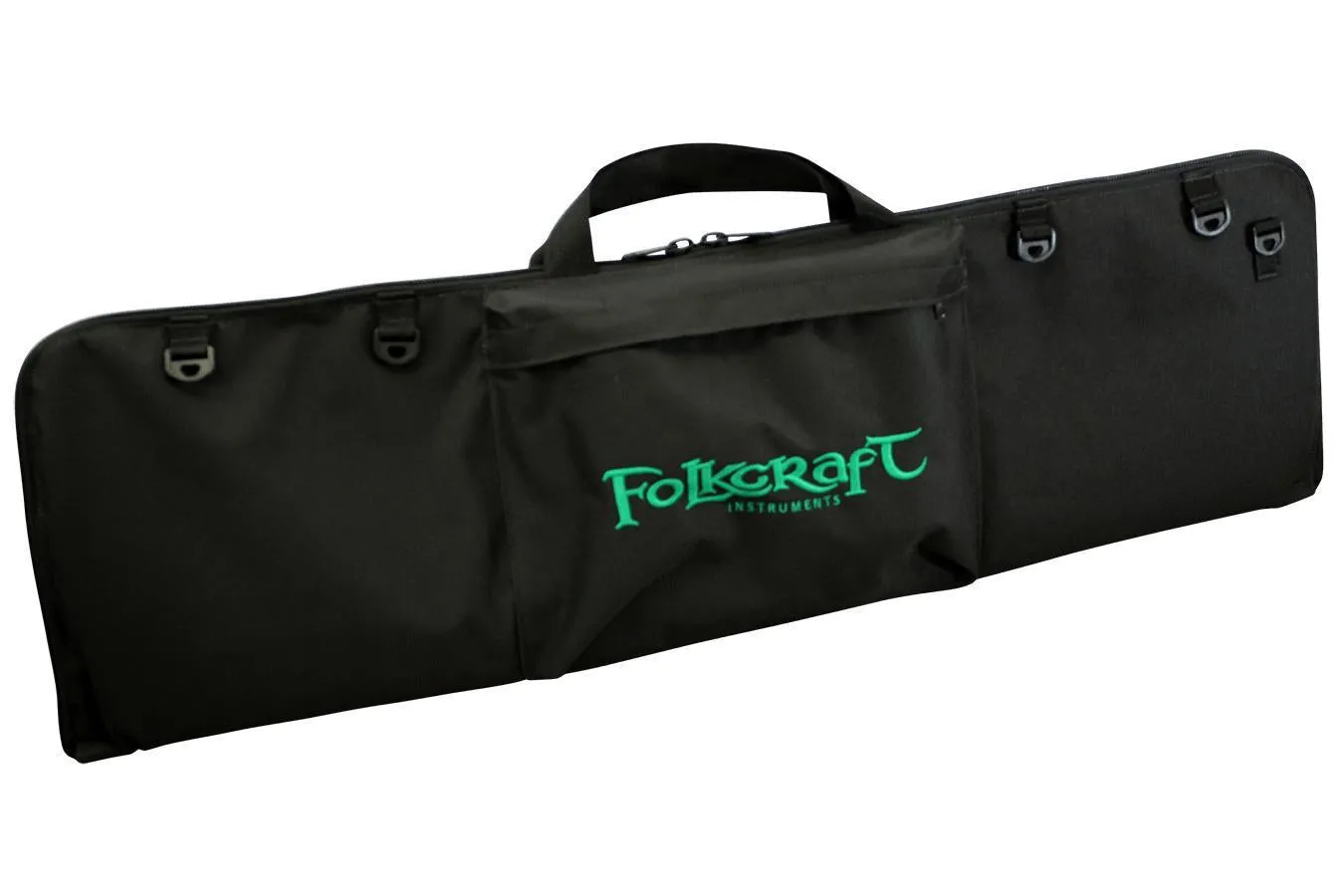 Dulcimer Carrying Case, Embroidered With "Folkcraft® Instruments" Logo