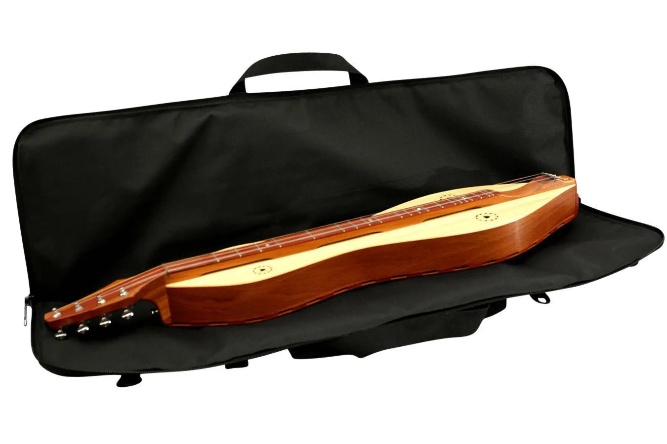 Dulcimer Carrying Case, Embroidered With "Folkcraft® Instruments" Logo