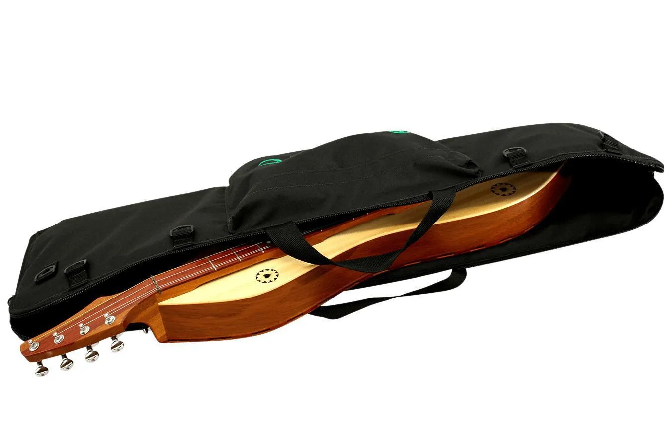 Dulcimer Carrying Case, Embroidered With "Folkcraft® Instruments" Logo